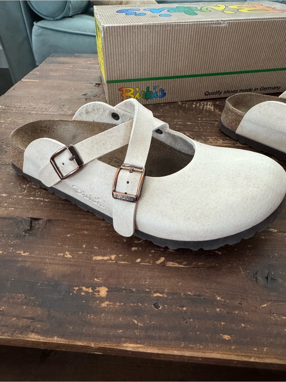 Birki's Dorian BF in Champagne Cream